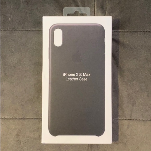 iPhone X Max Leather Case